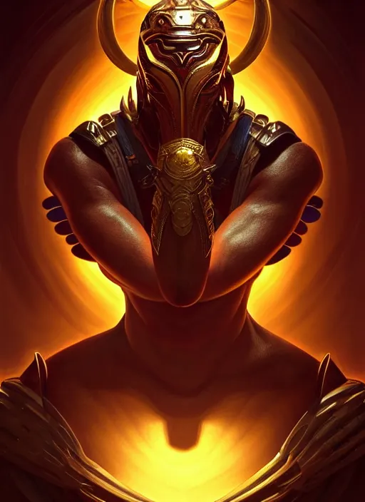 Prompt: symmetry!! portrait of scorpian, mortal kombat, global illumination!! intricate, elegant, highly detailed, digital painting, artstation, concept art, smooth, sharp focus, illustration, art by artgerm and greg rutkowski and alphonse mucha