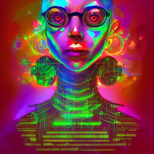 Image similar to skill magic geek inside matrix deepdream radiating a glowing aura stuff loot legends stylized digital illustration video game icon artstation lois van baarle, ilya kuvshinov, rossdraws,