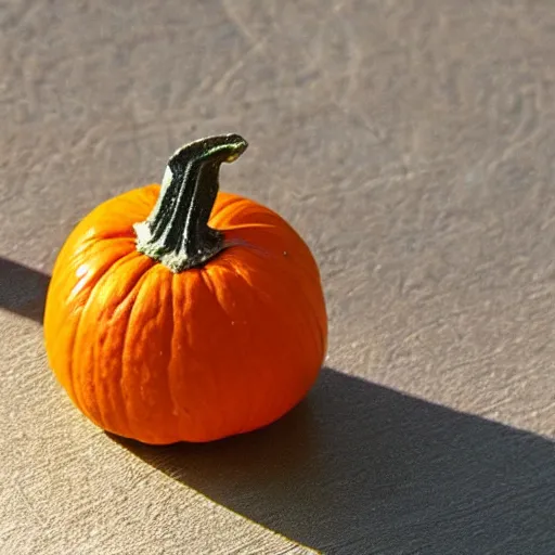 Image similar to the world's smallest pumpkin