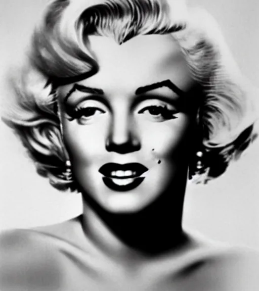 Prompt: Marilyn Monroe autographed by Marilyn Monroe