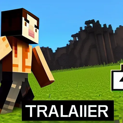 Prompt: Minecraft Star Wars reveal trailer 4k60 hdr