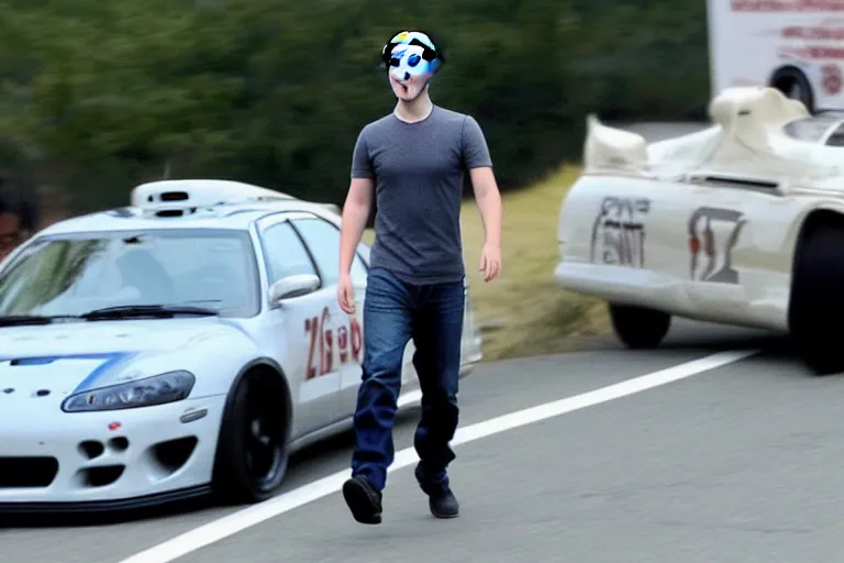 Image similar to mark Zuckerberg using nos in the fast and the furious