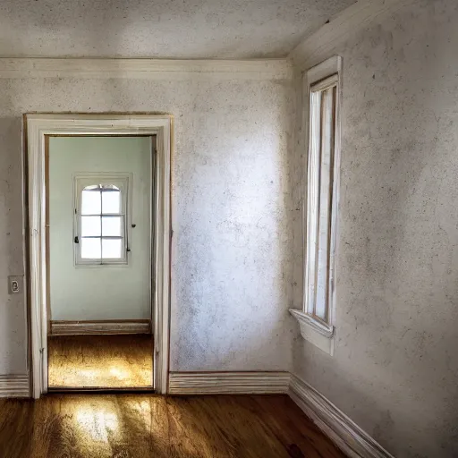 Prompt: wide angle shot, secret room upstairs, above the family room, behind the wall, accessible by knowing, secret entrance, comforting and familiar, organic, golden ratio, alive, only visited during dreams, where memories are stored but also forgotten only to be remembered again,