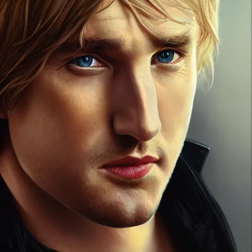 Image similar to owen wilson portrait, intricate, highly detailed, digital painting, artstation, concept art, smooth, sharp focus, illustration, unreal engine 5, 8 k, art by artgerm and greg rutkowski and alphonse mucha