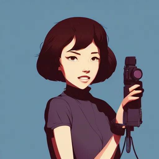 Image similar to vin venture. clean cel shaded vector art. shutterstock. behance hd by lois van baarle, artgerm, helen huang, by makoto shinkai and ilya kuvshinov, rossdraws, illustration, art by ilya kuvshinov