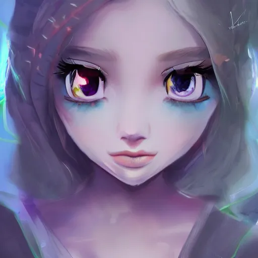 Image similar to detailed beautiful character art on amino, high quality art on artstation