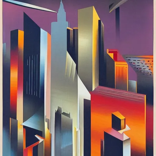 Image similar to new york, futurism, detailed, sharp