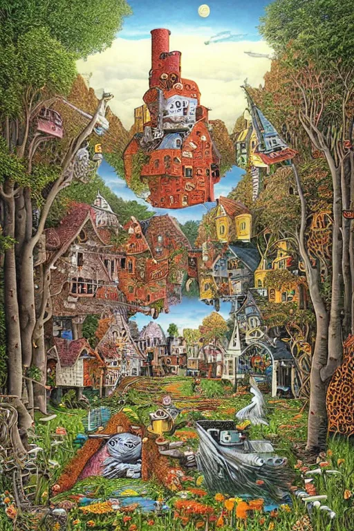 Prompt: by Jacek Yerka