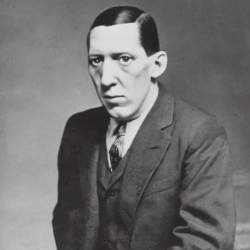 Image similar to H.P. Lovecraft as Cthulhu