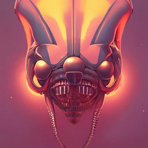 Image similar to face icon stylized minimalist xenomorphs, loftis, cory behance hd by jesper ejsing, by rhads, makoto shinkai and lois van baarle, ilya kuvshinov, rossdraws global illumination