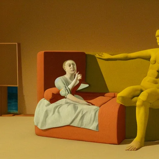 Prompt: tall layerd hard island cube ray riesling sofa date, by artemisia gentileschi and odilon redon and alejandro jodorowsky, an american propaganda, flat shading, rendered in maya