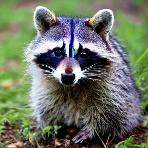 Prompt: portrait of a suspicious looking raccoon in a trench coat, award - winning photograph