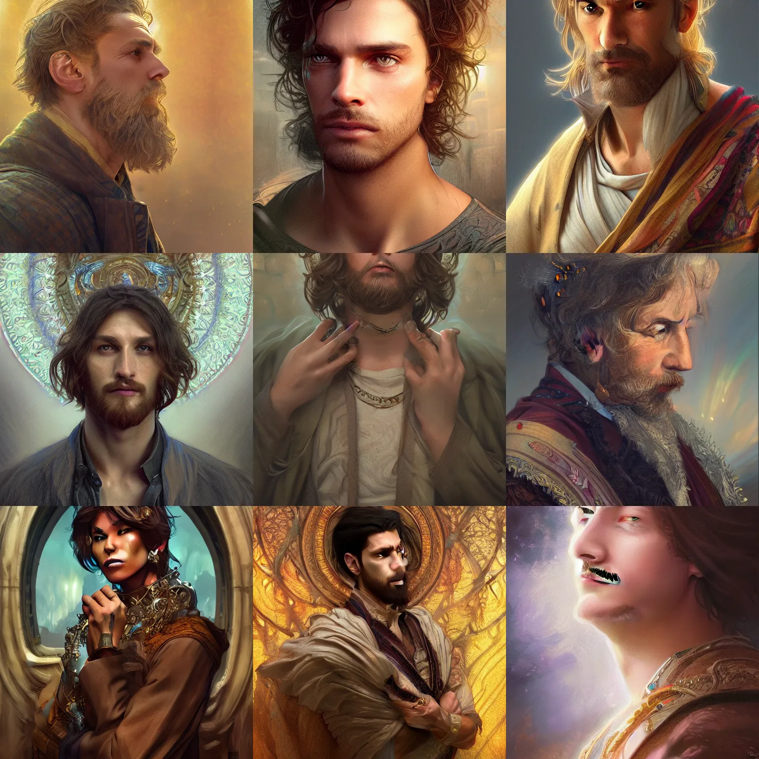 Prompt: HDR portrait photography of a man named Saint LongNipple, fantasy, intricate, elegant, highly detailed, digital painting, artstation, HDR photo, smooth, sharp focus, illustration, art by artgerm and greg rutkowski and alphonse mucha