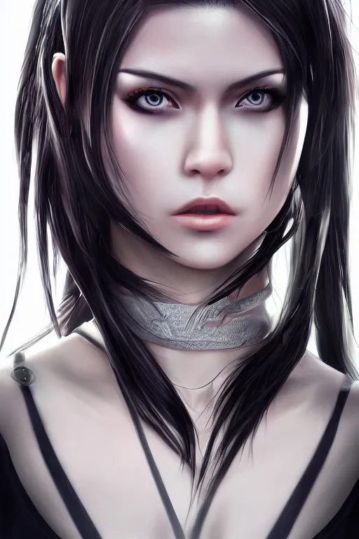 Image similar to heroine, beautiful, female Ninja,ultra detailed, digital art, 8k ,character ,realistic, portrait, hyperrealistic