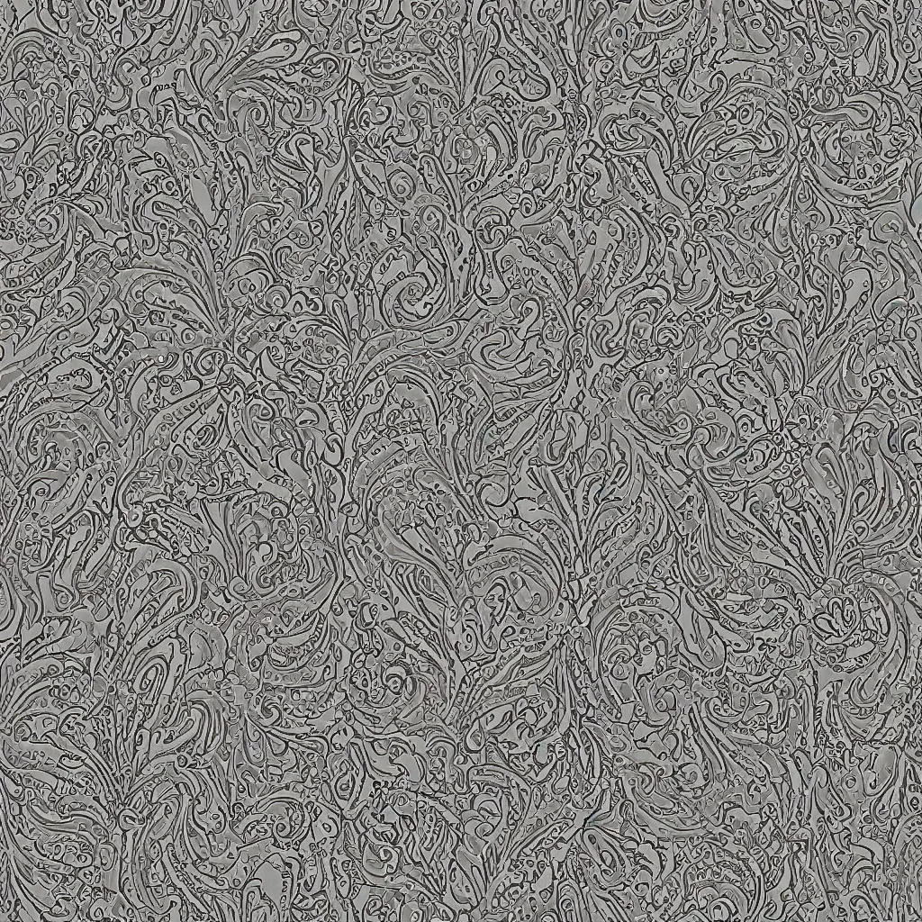 Image similar to beautiful ornamental pattern, detailed digital art