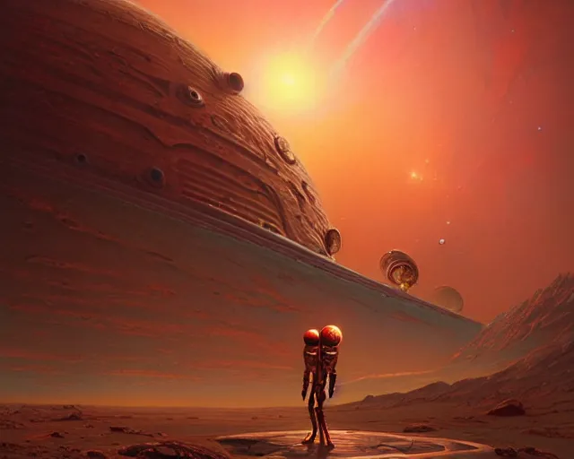 Prompt: highly detailed portrait of an alien, in mars attacks!, stephen bliss, unreal engine, fantasy art by greg rutkowski, loish, rhads, ferdinand knab, makoto shinkai and lois van baarle, ilya kuvshinov, rossdraws, tom bagshaw, global illumination, radiant light, detailed and intricate environment