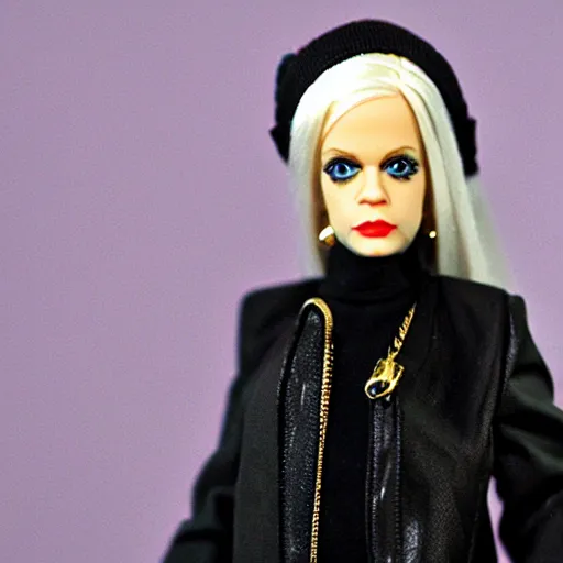 Prompt: genesis p - orridge barbie doll edition