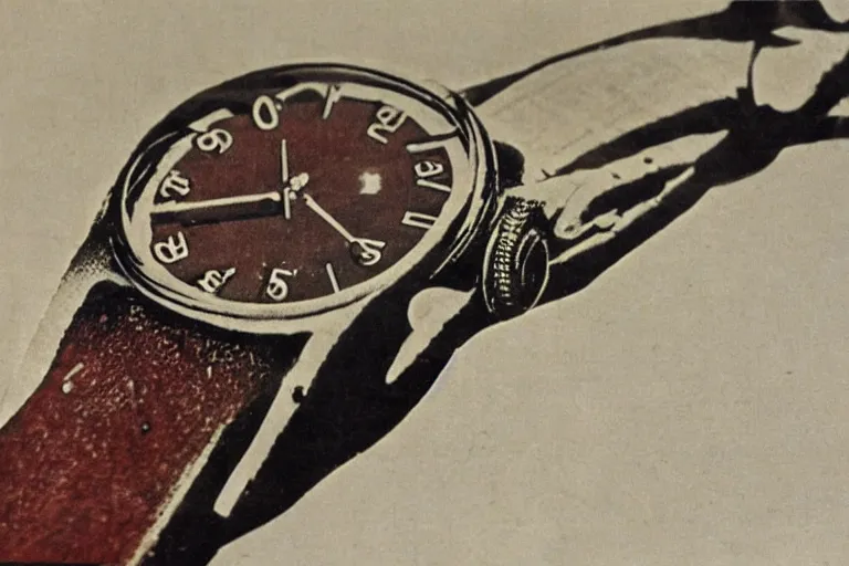 Image similar to soviet wristwatch. soviet photograph.