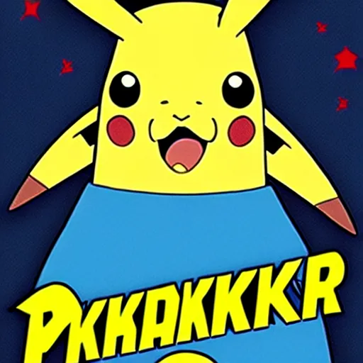 Image similar to epic movie poster summer blockbuster pikachu stars in bobs burgers, directed by stanley kubrick