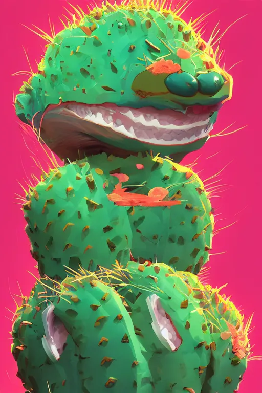 Image similar to 3 d render creature animal sushi cristal very big eye roots cactus elemental flush of force nature micro world fluo fishscale, comics gta 5 cover, official fanart behance hd artstation by jesper ejsing, by rhads, makoto shinkai and lois van baarle, ilya kuvshinov, ossdraws