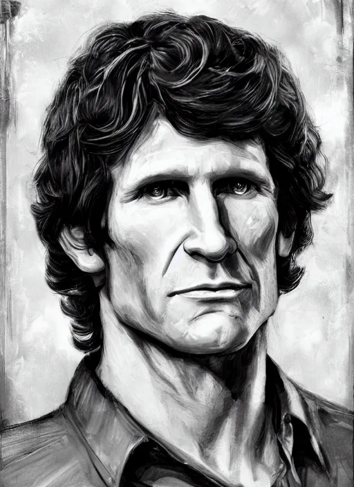 Prompt: young, beautiful todd howard, portrait, handsome, gorgeous