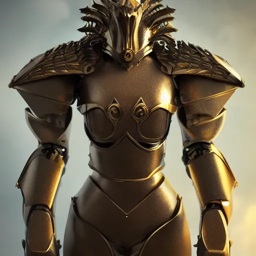 Prompt: stunning bust of a beautiful female knight, but as an anthropomorphic female dragon, well designed cute elegant female robot dragon head, well armored, sharp claws, HD octane render, fantasy, Artstation, Deviantart, Furaffinity