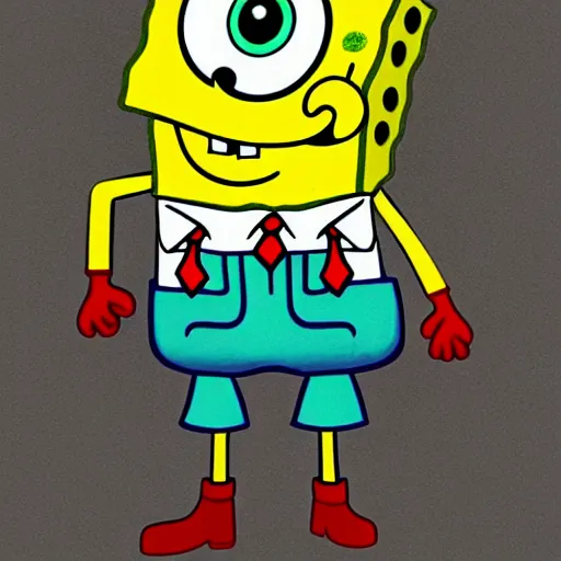 Image similar to spongebob by park jun seong