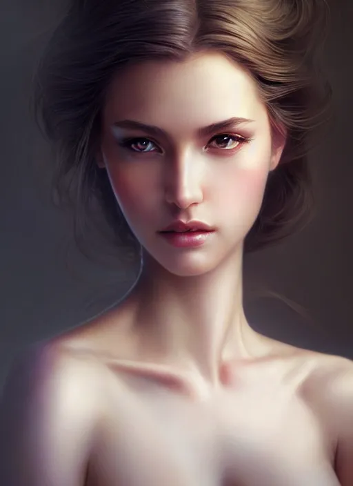 Image similar to a gorgeous female photo, professionally retouched, soft lighting, wearing a feather dress, realistic, smooth face, perfect eyes, wide angle, sharp focus on eyes, 8 k high definition, insanely detailed, intricate, elegant, art by artgerm and greg rutkowski