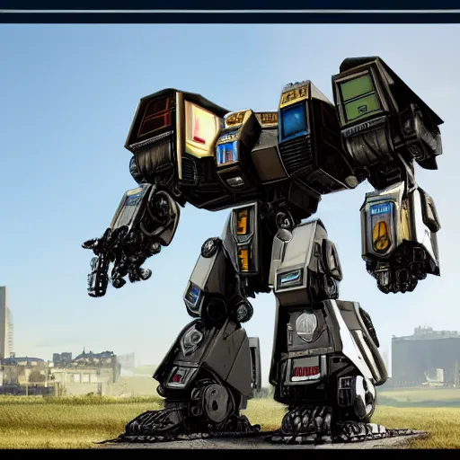 Image similar to Mechwarrior Urbanmech UM-60