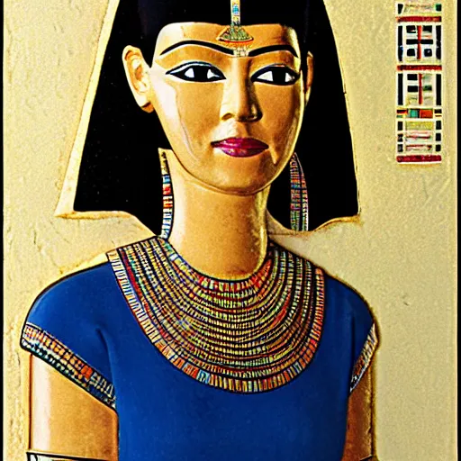 Prompt: egypthian princess