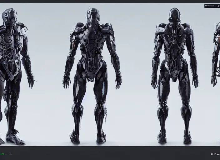 Image similar to humanoid concept in the future, artstation, unreal engine 8k