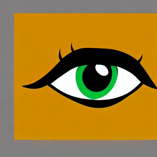 Prompt: eye logo, minimalistic