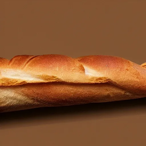 Image similar to a baguette between two apples stuck together, photo realistic 4k