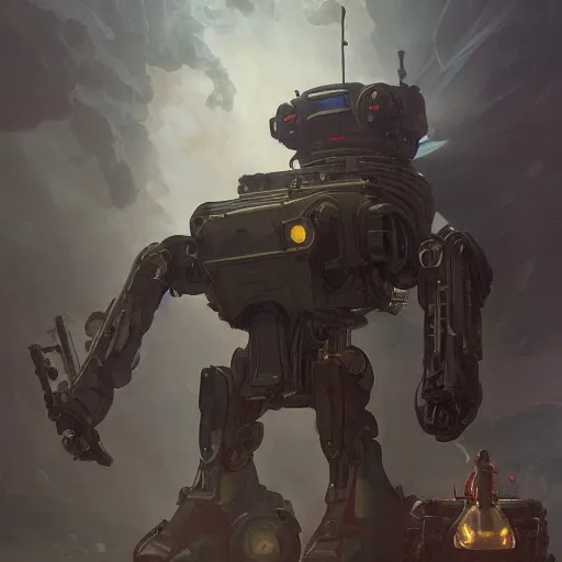 Guard Robot Art - Wolfenstein: The New Order Art Gallery