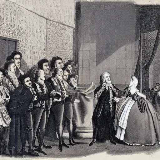 Image similar to mozart lining up for an autograph at a 1 0 0 gecs concert