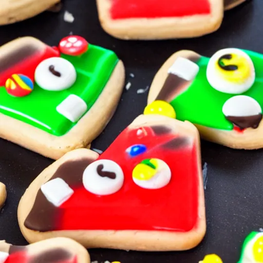 Image similar to mario kart fudge drizzle cookie