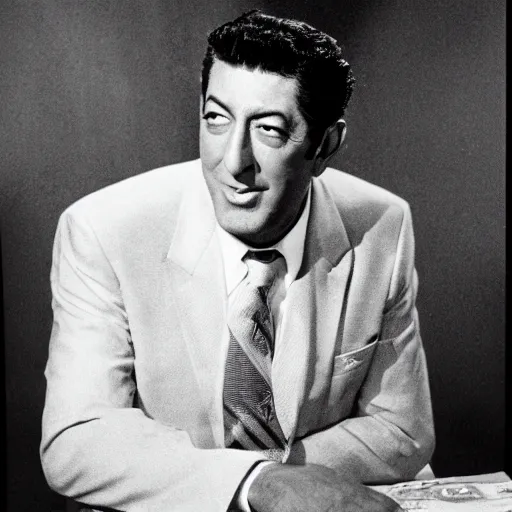 Image similar to dean martin on the millions doller bill