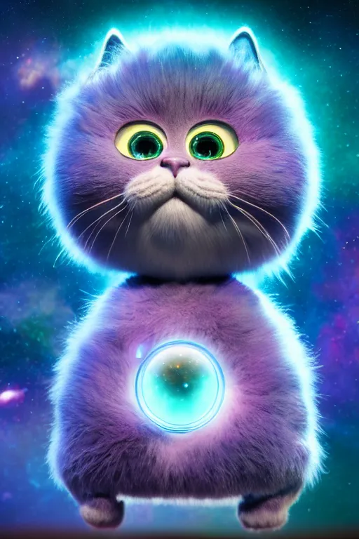 Prompt: galaxy fur cat, ultra hd, design by Mark Ryden and Pixar and Hayao Miyazaki, unreal 5, DAZ, hyperrealistic, octane render, dynamic lighting, intricate detail, summer vibrancy, cinematic