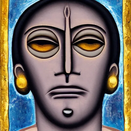 Image similar to face of god