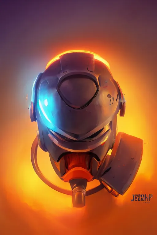 Image similar to epic mask helmet robot ninja portrait stylized as fornite style game design fanart by concept artist gervasio canda, behance hd by jesper ejsing, by rhads, makoto shinkai and lois van baarle, ilya kuvshinov, rossdraws global illumination radiating a glowing aura global illumination ray tracing hdr render in unreal engine 5