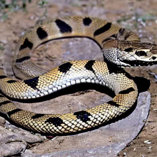 Image similar to a rattlesnake
