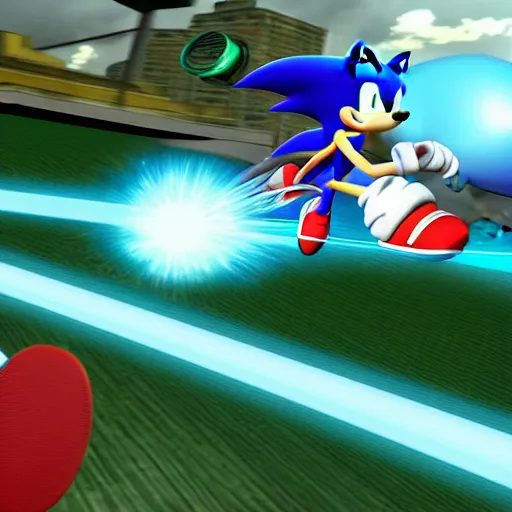 Image similar to Sonic Adventure 3 screenshot, OG Xbox, Xbox graphics, 2004 graphics