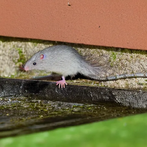 Image similar to elusive white drain rat in the drain pipes