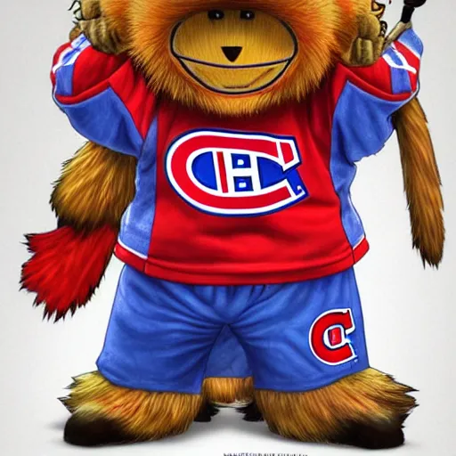 Prompt: Portrait of Youppi the Habs Montreal Canadiens Mascot as a very cute powerful and friendly pokemon, highly detailed, smooth, sharp focus, dynamic lighting, intricate, trending on ArtStation, illustration, art by WLOP