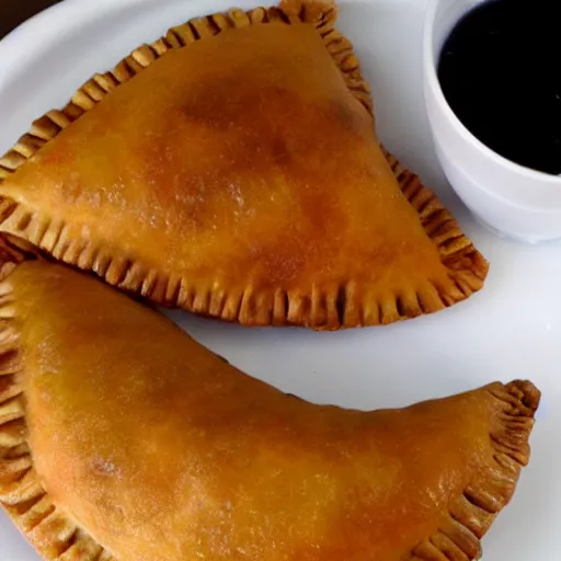 Image similar to pine apple empanada