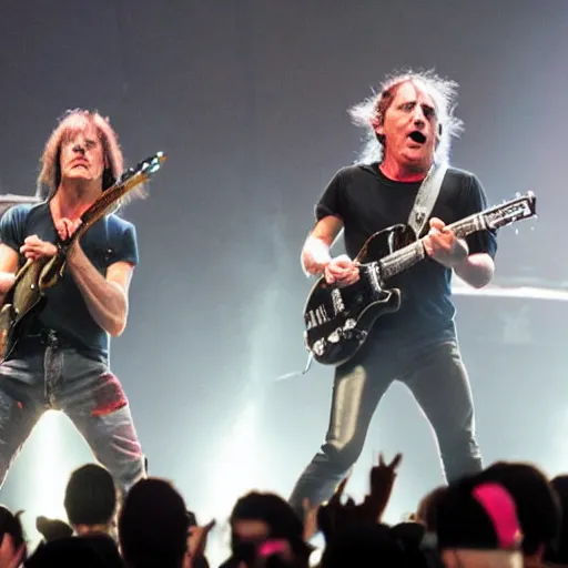 Prompt: ac / dc concert