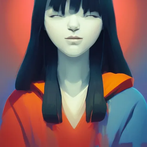 Image similar to face icon stylized minimalist contact 1 9 9 7, loftis, cory behance hd by jesper ejsing, by rhads, makoto shinkai and lois van baarle, ilya kuvshinov, rossdraws global illumination