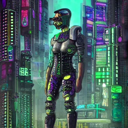 Prompt: realistic cyberpunk pickles