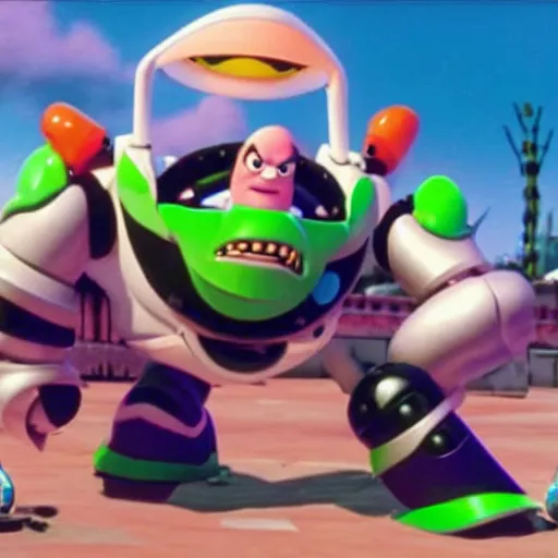 Image similar to screen capture of roadhog in toy story (1995)