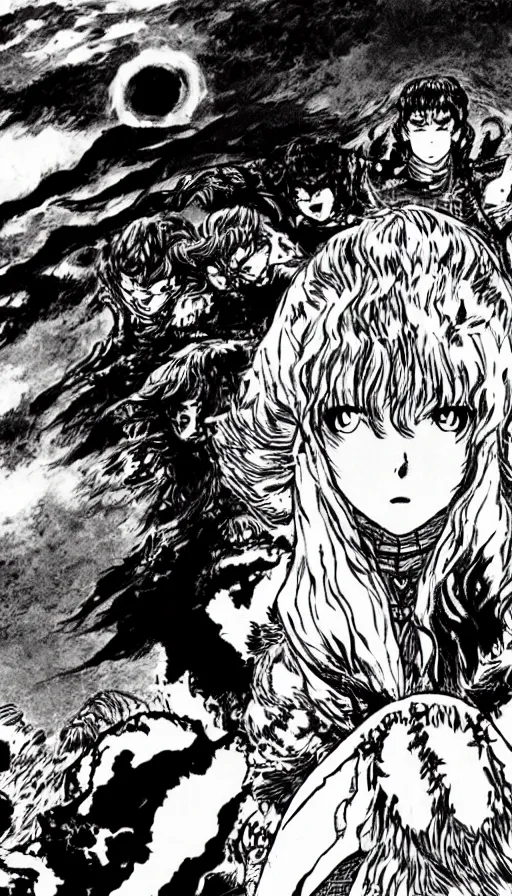 Image similar to the end of the world, from berserk